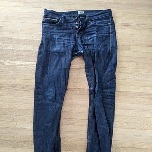 Naked & Famous Weird Guy Indigo Selvedge - size 32